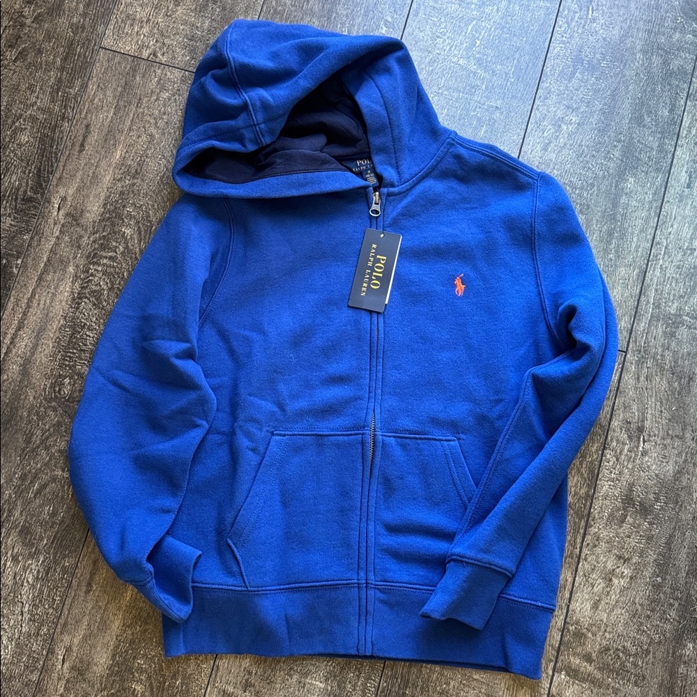 Polo Ralph Lauren Boys Blue Hoodie